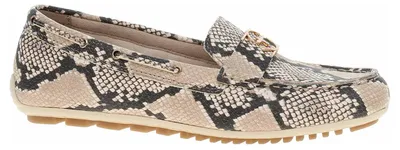 Produktbild von Tamaris Damen-Mokassins 1-24630-44, beige, Schlangenmuster, Größe 40