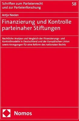 Immagine prodotto di Finanzierung und Kontrolle parteinaher Stiftungen