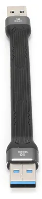 Obrázok produktu pre Pružný dátový kábel FPC s prenosovou rýchlosťou 10 Gb/s, odolný voči napätiu, USB kábel, prenosné USB káble pre notebooky, konektory samec-samec