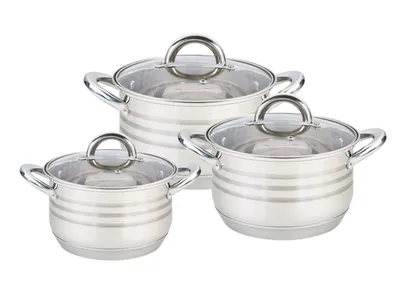 Image de Maestro MR-3513-6L Un ensemble de pots de 6 éléments