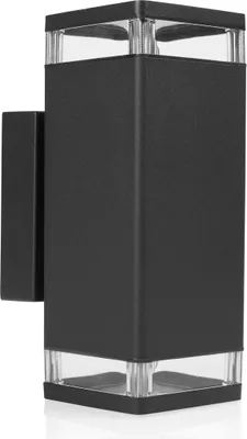 Produktbild von Wandleuchte, Außenlampe, Up-Down, Aluminium, L 23,5 cm