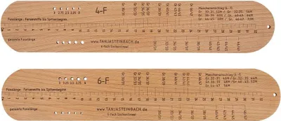 Produktbild von Lana Grossa Socken-Lineal 4/6-fach