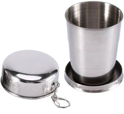 Image de Gobelet de voyage en acier inoxydable, pliable