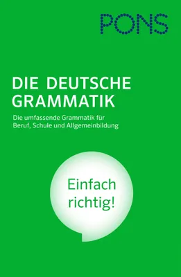 Produktbild von PONS Die Deutsche Grammatik