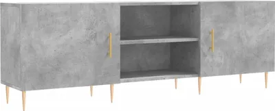 Produktbild von vidaXL TV-Schrank Betongrau 150x30x50 cm Holzwerkstoff