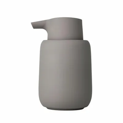 Immagine prodotto di Distributore di sapone BLOMUS Distributore di lozioni SONO in ceramica grigio satellite grigio scuro 69046