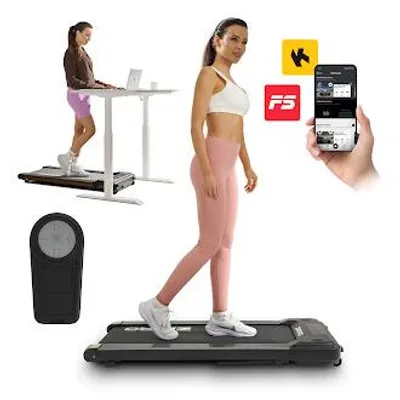 Produktbild von Zipro Yougo Laufband für zu Hause und im Büro | Fernbedienung | Bluetooth | geräuschloser Betrieb | Messung von Geschwindigkeit Zeit Distanz Kalorien