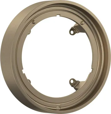 Productafbeelding van hansgrohe verlengstukrozet S, 22 mm, geborsteld brons