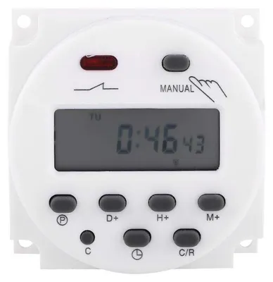Obrázek produktu pro Programovatelný digitální LCD časovač (220 V) s týdenním programem