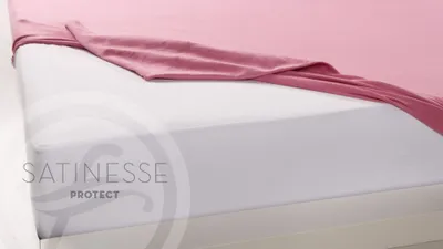 Produktbild von LOESCHEN Matratzenschoner Satinesse Protect 90x190cm weiss