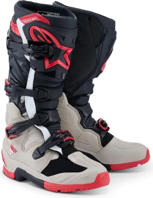 Zdjęcie produktu dla Buty motocrossowe Alpinestars Tech 7 Enduro 2026, czarny/szary/czerwony, 13