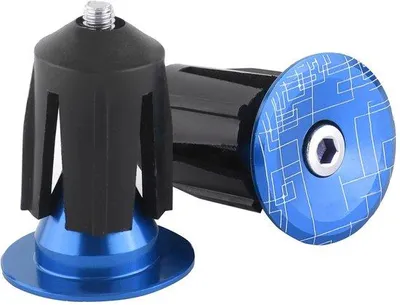 Produktbild von Aluminium-Steuereinbauplatten für Mountainbikes und Rennräder - 2er-Pack - Korrosionsfest - für Fahrradlenker