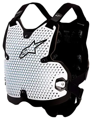 Produktbild von Alpinestars Bionic Action V2 Brustschutz Weiß M-L Weiß M-L
