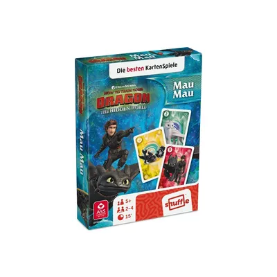 Produktbild von ASS Altenburger 22505005 - Mau Mau Kartenspiel - Dragons