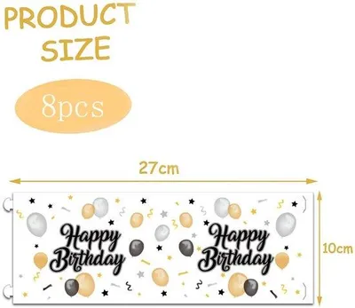 Obrázek produktu pro Bílé svícny na stůl k narozeninám