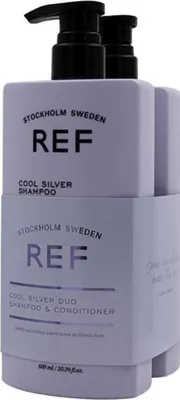 Produktbild von REF Cool silver duo shampoo + conditioner limited edition 2x600ml