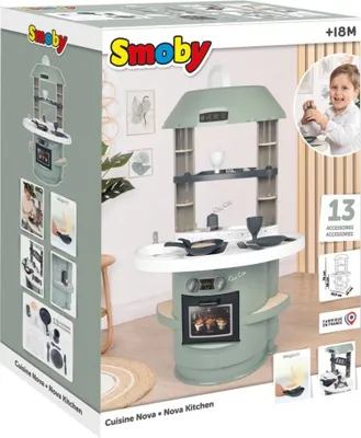 Zdjęcie produktu dla Smoby kuchnia Nova z elektroniką 312701