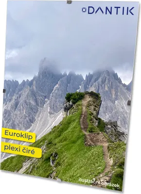 Obrázok produktu pre 20x25 | DANTIK Euroklip PLEXI číry - fotorámik