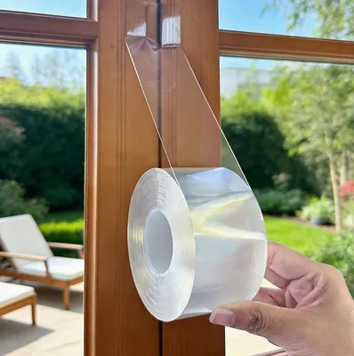 Produktbild von Acryl Dichtungsband Transparent 5 cm x 10 m Wasserdicht