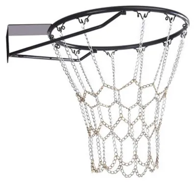 Produktbild von Basketballkorb mit Stahlkette und 12 Kettengliedern