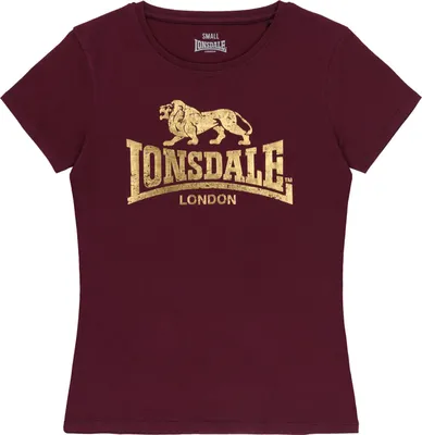 Produktbild von Lonsdale London T-Shirt Damen Bantry burgund XL