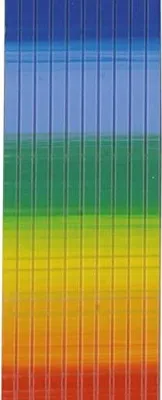 Produktbild von Wachsstreifen  regenbogen, 13 Stk.