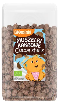 MUSZELKI KAKAOWE BIO 300 g - BIOMINKI