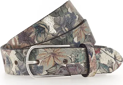 Produktbild von Vanzetti Leder Gürtel 25mm Kid's Belt W75 Gold - Multi mehrfarbig