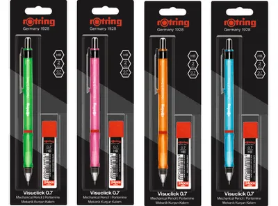 Produktbild von ROTRING Feinminenstift Visuclick 0.7+Minendose Blister