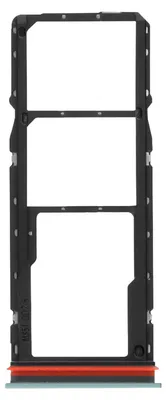 Image de Clappio, support pour cartes SIM double nano-SIM + micro-SD pour Redmi 15C / Poco C85, vert