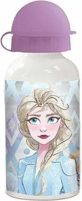 Zdjęcie produktu dla Frozen 2 - The Ice Queen II Anna Elsa aluminiowa butelka do picia dla dzieci 400 ml