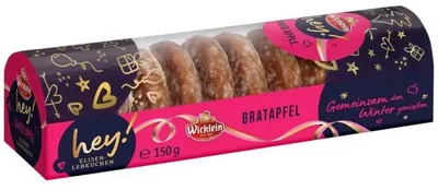 Obrázek produktu pro Wicklein Finest Nuremberg Mini Elisen Perníková pečená jablka 150g