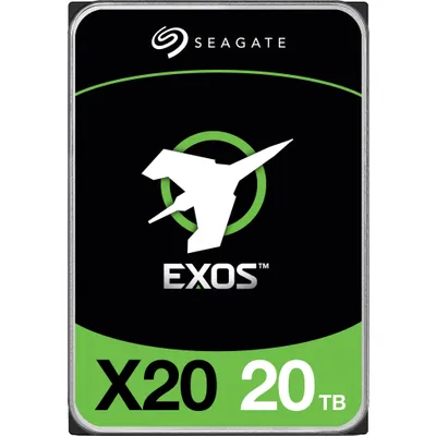 Produktbild von Seagate Exos X20 ST20000NM002D - Festplatte - 20 TB - intern - SAS 12Gb/s - 7200 rpm - Puffer: 256 MB