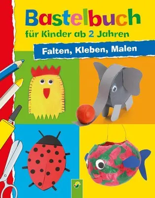 Produktbild von Bastelbuch für Kinder ab 2 Jahren