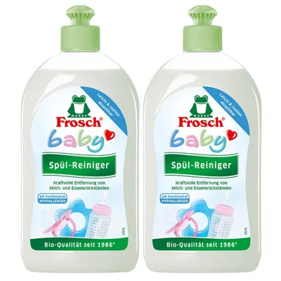 Produktbild von 2x Frosch Baby Spül-Reiniger 500 ml