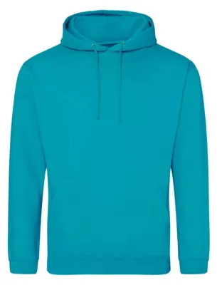 Produktbild von Awdis - "College" Kapuzenpullover für Herren/Damen Uni LT2029 (M) (See-Blau)