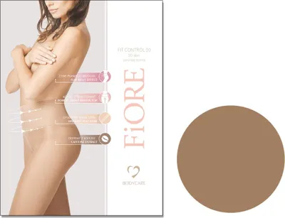 Produktbild von Bauchfalten korrigierende Schlankheitsstrumpfhose 20den 2 Tan