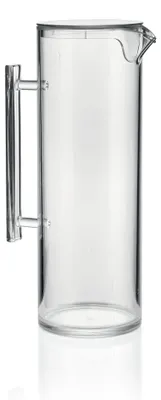 Karaf aus Biokunststoff, transparent, 1700 ml, mit Deckel