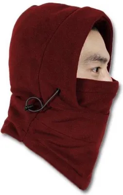 Produktbild von CHPN – Sturmhaube – Sturmhaube – Mütze – Gesichtskappe – Rot – Einheitsgröße – Fleece – Motor-3-Loch-Gesichtsmaske – Sturmhaube – Universal – Skimaske – Snowboardmaske