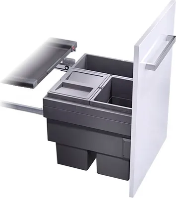 Image de Collecteur de déchets Hailo 3608531 CS Slide Cargo Synchro 44 litres