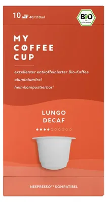 Produktbild von My Coffee Cup - Decaf – 10 Kapseln