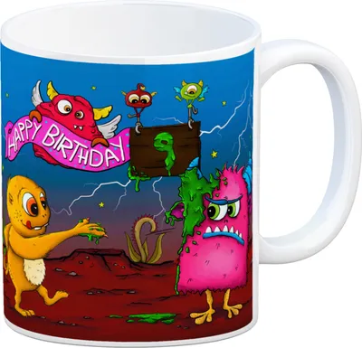 Produktbild von 9. Geburtstag Monster Geburtstagsparty Kaffeebecher