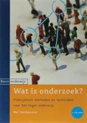 Productafbeelding van Wat is onderzoek + cd-rom?