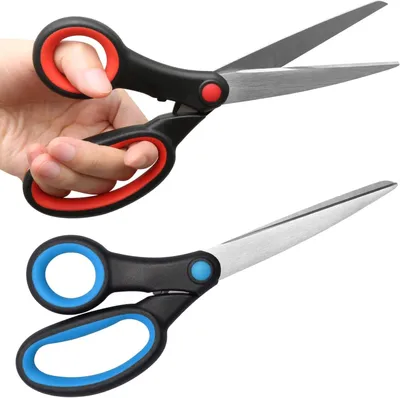 Produktbild von Linkshändige Scheren Set, 2 Stück, 8 Zoll, scharf, für Papier und Stoff