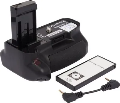 Produktbild von TECHTEK Batteriegriff Kompatibel mit [Canon] EOS 100D Ersetzt