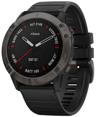 Image de Garmin fēnix 6X Pro Sapphire, 3,56 cm (1,4 pouces), 32 Go, Wi-Fi, GPS, 93 g