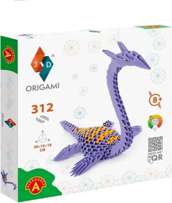 Obrázok produktu pre Alexander Toys ORIGAMI 3D Plesiosaurus - 312 kusov
