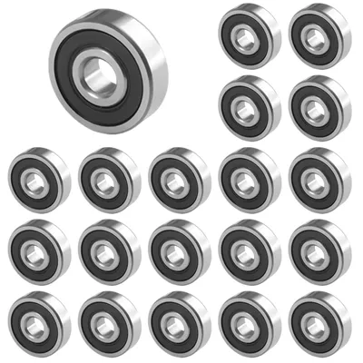 20x Kugellager 625RS, 16x5x5 mm, doppelt abgedichtet