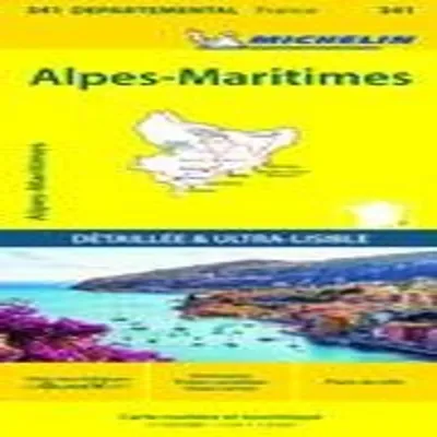 Obrázek produktu pro Alpes-Maritimes - Michelin Local Map 341