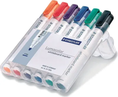 Produktbild von STAEDTLER Lumocolor Whiteboard Marker 351 6er Etui